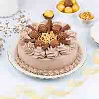 Rocher Chocolate Cake